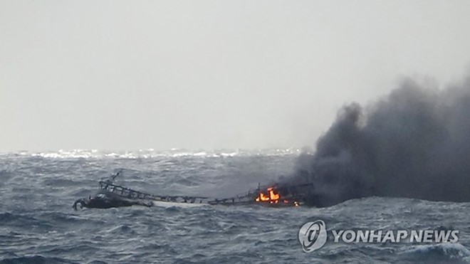 Xác minh thông tin người Việt mất tích do cháy tàu ở Hàn Quốc