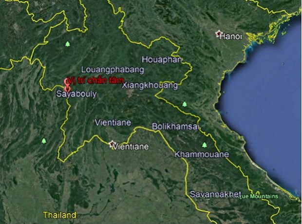 Động đất tại Lào và Thái Lan không gây nguy hiểm cho Việt Nam