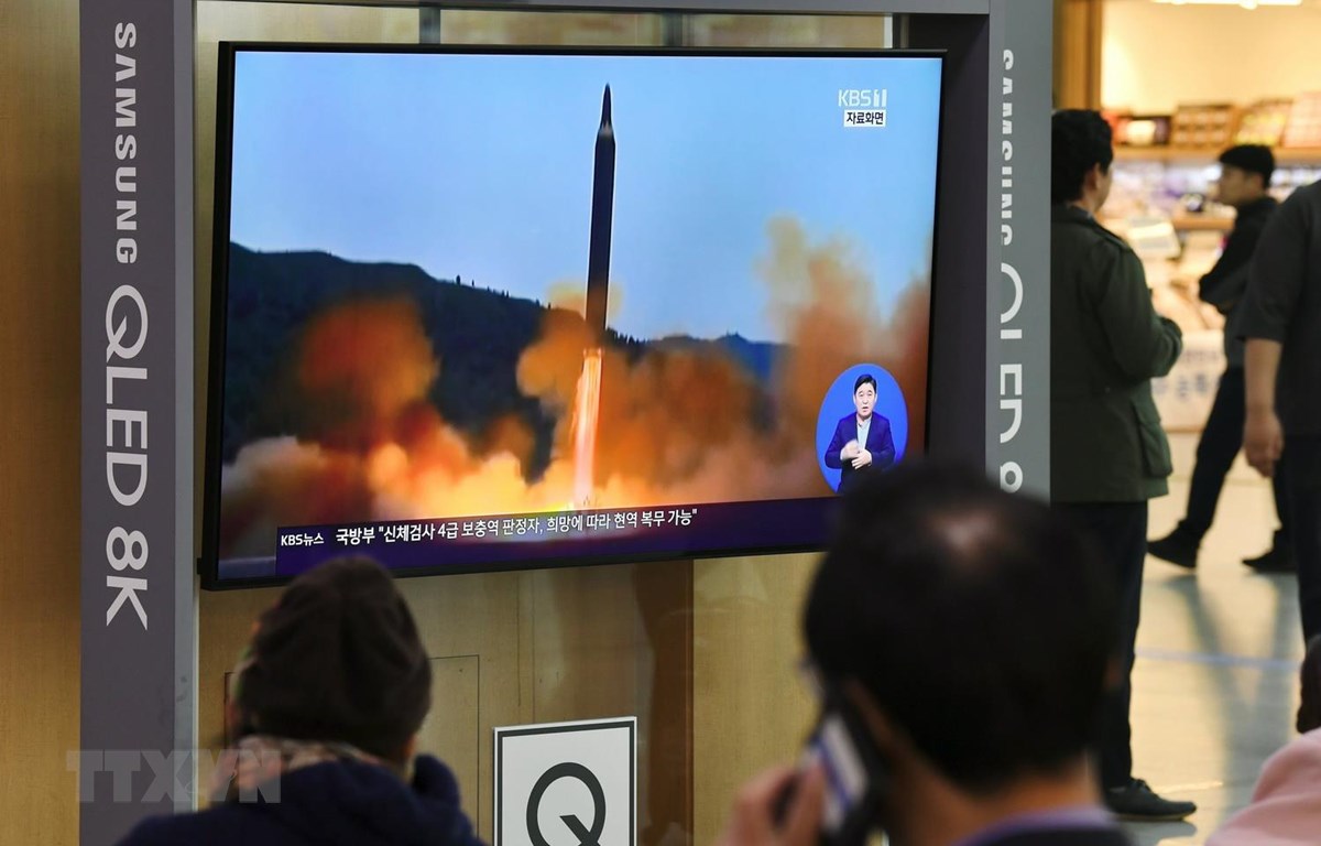 Hàn Quốc thông tin thêm về các vật thể Triều Tiên vừa phóng thử