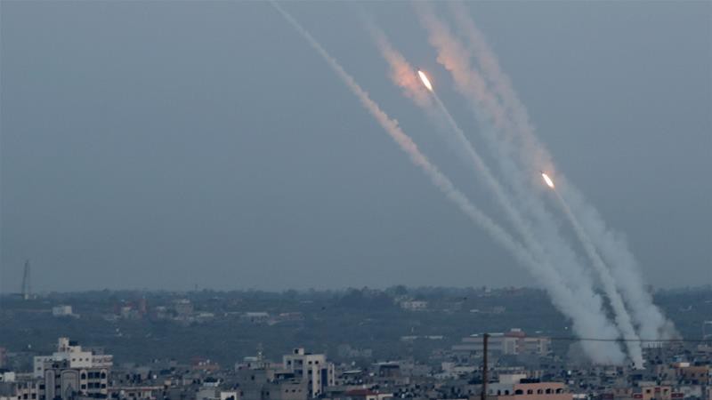 Ít nhất 10 quả rocket đã được bắn đi từ Dải Gaza vào phía Nam Israel. Ảnh minh họa: Reuters