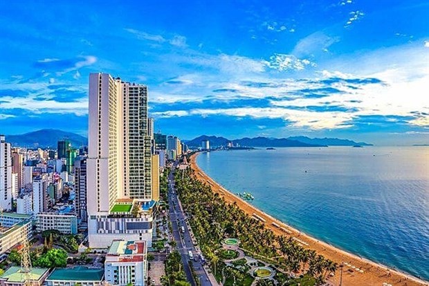 A view of Nha Trang Beach in Khanh Hoa province. (Source: baoquocte.vn)