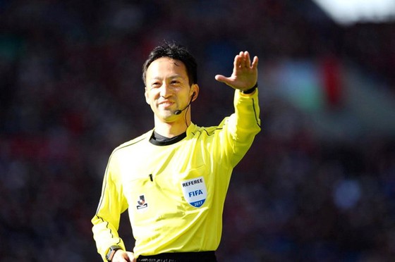 Referee Jumpei Iida. — Photo AFC