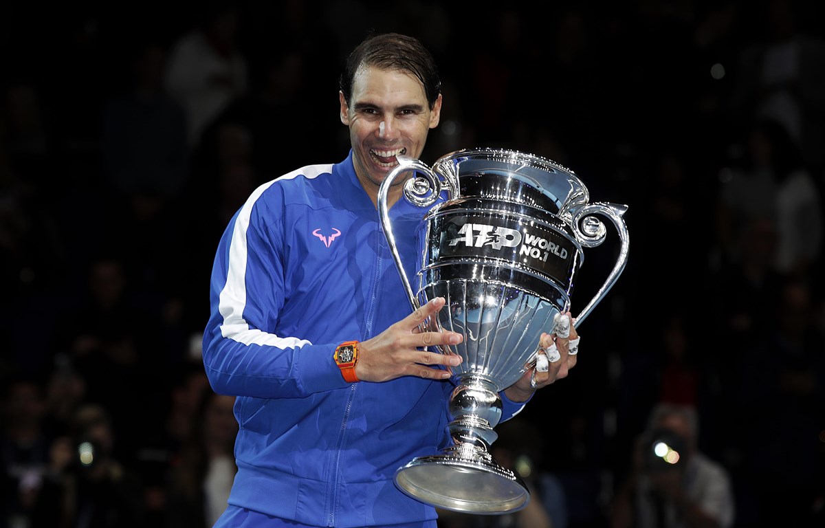 Rafael Nadal kết thúc năm 2019 ở ngôi số 1. (Nguồn: Getty Images)