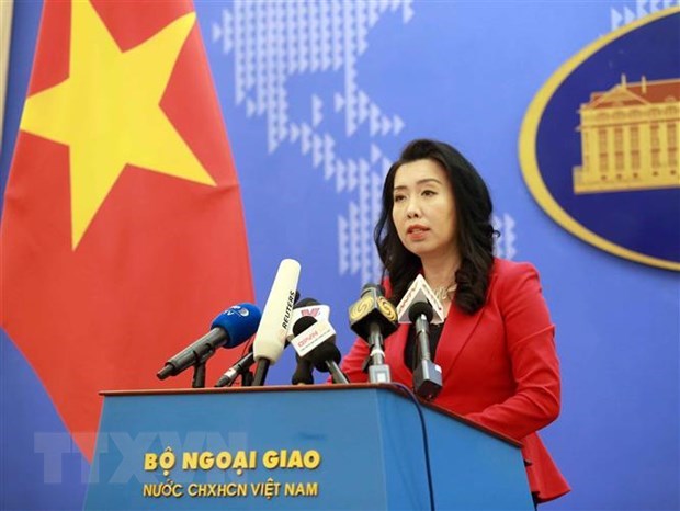 Vietnamese Foreign Ministry spokesperson Le Thi Thu Hang (Source: VNA)