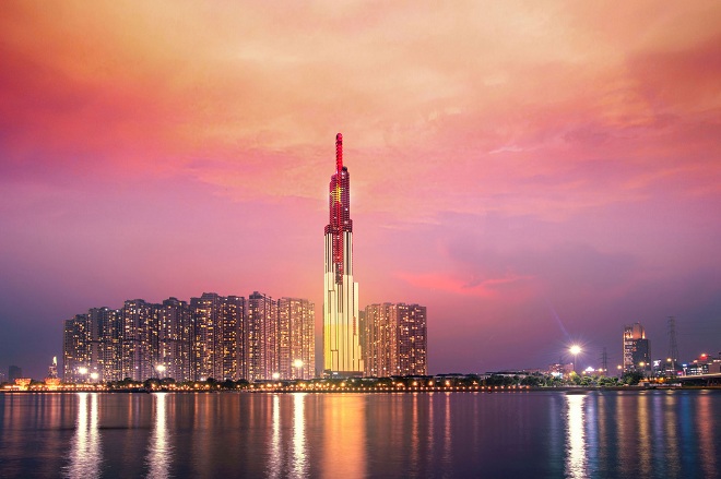 Khách sạn cao nhất Đông Nam Á vươn tầm với dấu ấn thế giới với vị trí và tầm cao đặc biệt.