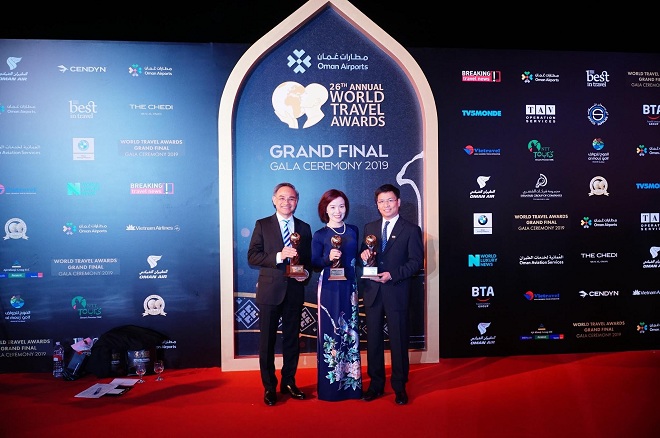 Giải thưởng của Vinpearl Luxury Landmark 81 hòa chung niềm tự hào khi Việt được vinh danh là “Điểm đến di sản hàng đầu thế giới”.