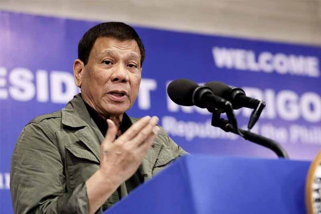 Tổng thống Rodrigo Duterte (Ảnh: Philstar)