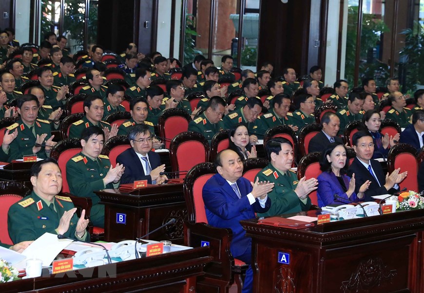 Thủ tướng Nguyễn Xuân Phúc dự Hội nghị Quân chính toàn quân năm 2019