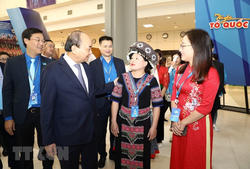 Thủ tướng Nguyễn Xuân Phúc đối thoại với thanh niên