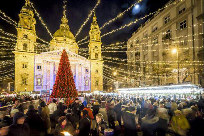 Mùa Giáng sinh ở Budapest