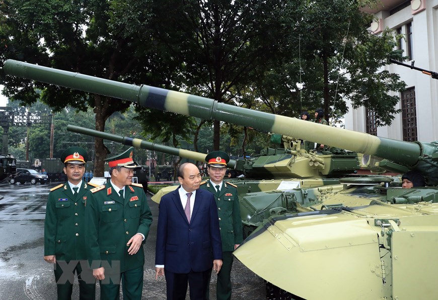 Thủ tướng, Chủ tịch Quốc hội dự kỷ niệm 75 năm Ngày thành lập quân đội