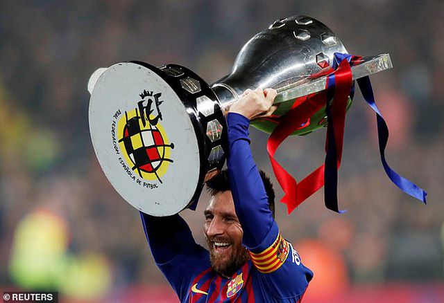 Trong năm 2019, Messi lần thứ 10 vô địch La Liga cùng Barcelona