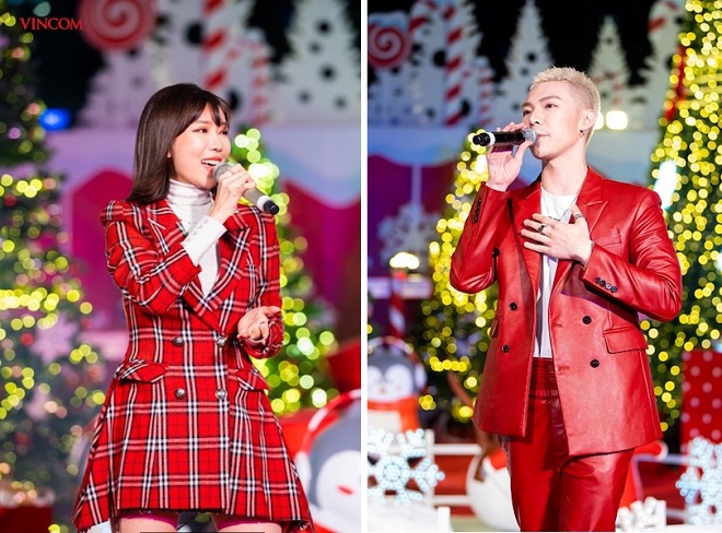 Ca sĩ Min và Erik cùng góp mặt để khuấy động một mùa Giáng sinh mới.