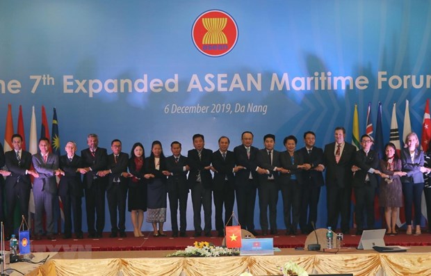 The 7th Expanded ASEAN Maritime Forum (EAMF-7) opens in the central city of Da Nang on December 6.(Photo: VNA)