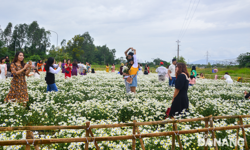 To keep the flower garden beautiful for a long time, visitors are required to behave politely and avoid such unacceptable deeds as cutting the flowers, littering indiscriminately and making noise here.