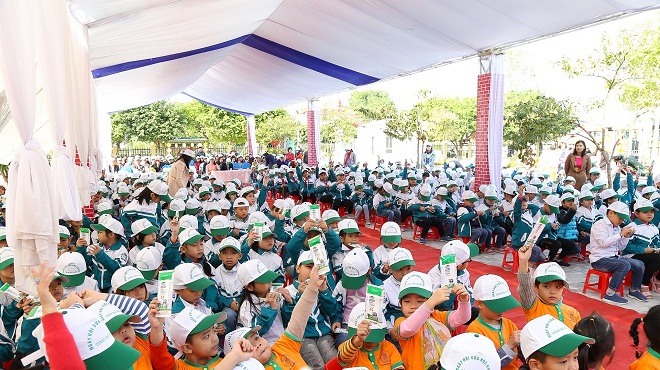 Hiện nay, Hà Nam có 130.000 trẻ em mầm non và tiểu học thụ hưởng chương trình Sữa học đường.