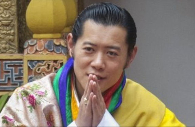 Nhà Vua Bhutan Jigme Khesar Namgyel Wangchuck lên ngai vị từ năm 2006 khi ông mới chỉ 26 tuổi.