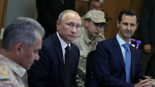 Tổng thống Putin đã ủng hộ Tổng thống Syria Bashar al-Assad trong cuộc chiến tại Syria. (Ảnh: Tass)