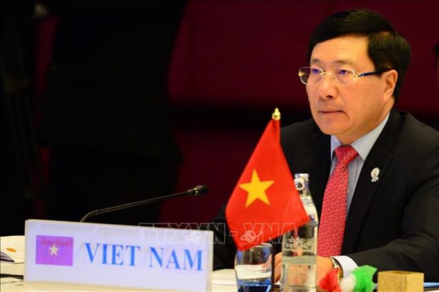 Deputy Prime Minister and Minister of Foreign Affairs Pham Binh Minh (Photo: VNA)