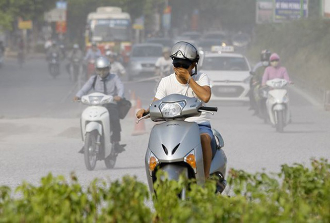 Trong năm 2019, TP Hà Nội có 6 đợt ô nhiễm không khí