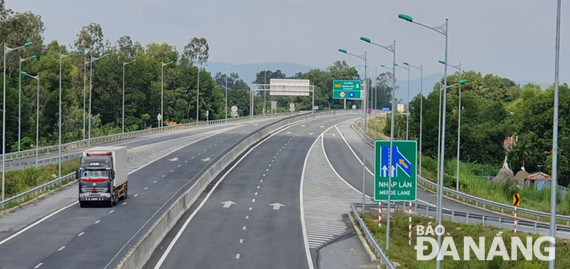 Đường cao tốc Đà Nẵng- Quảng Ngãi thu phí toàn tuyến từ ngày 1-1-2020