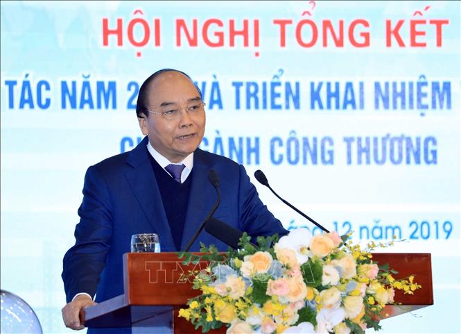  Thủ tướng Nguyễn Xuân Phúc phát biểu chỉ đạo hội nghị. 