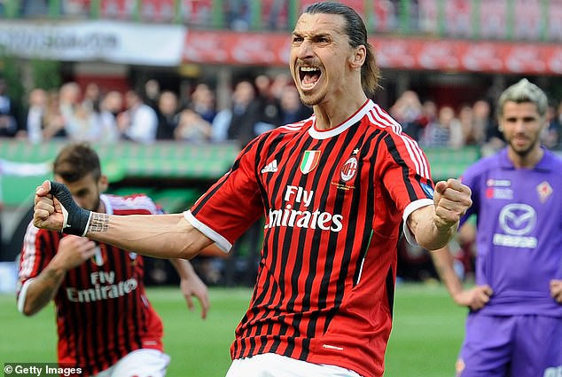 Zlatan Ibrahimovic sẽ trở lại AC Milan khi thị trường chuyển nhượng mùa Đông mở cửa. (Ảnh: Getty)