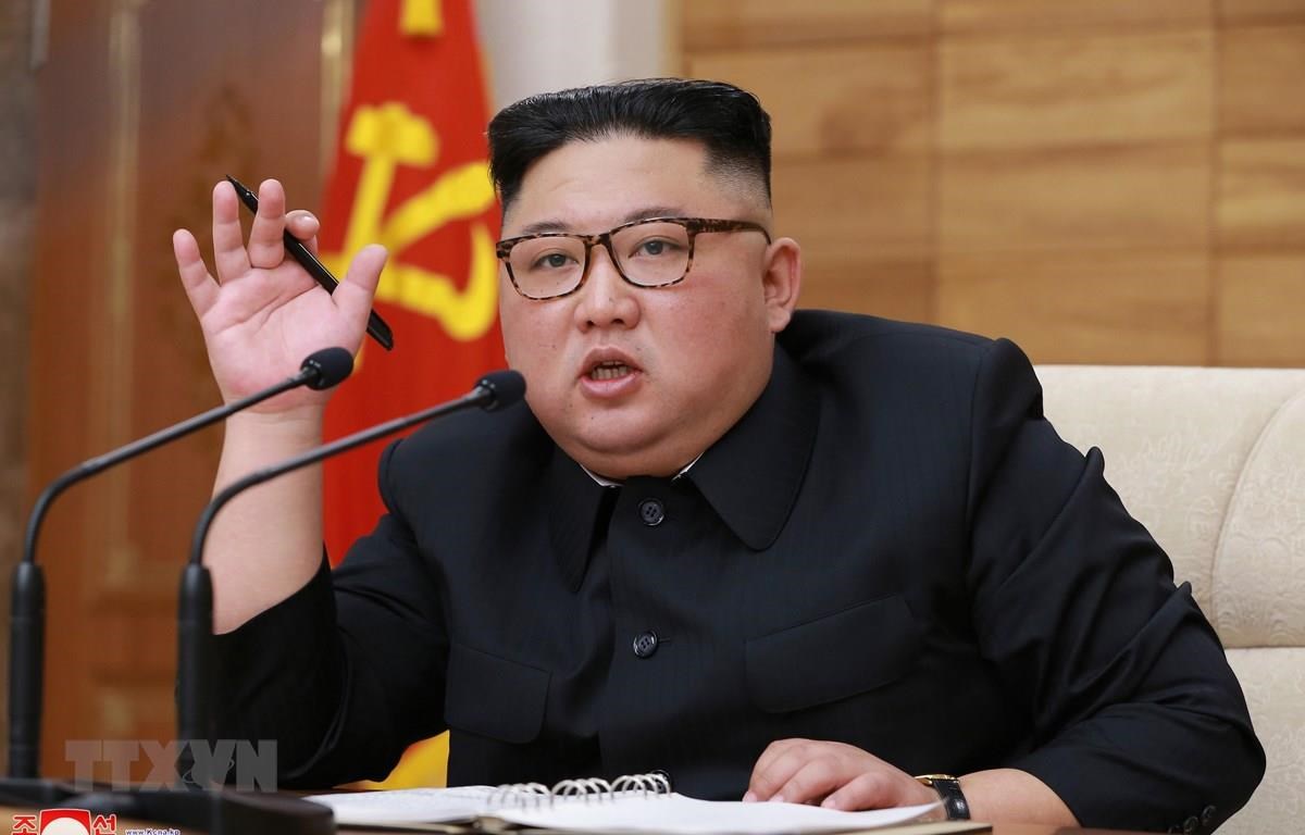 Nhà lãnh đạo Triều Tiên Kim Jong-un. (Nguồn: TTXVN phát)