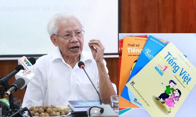 Giáo sư Hồ Ngọc Đại - chủ biên bộ sách giáo khoa Tiếng Việt 1 - Công nghệ giáo dục.