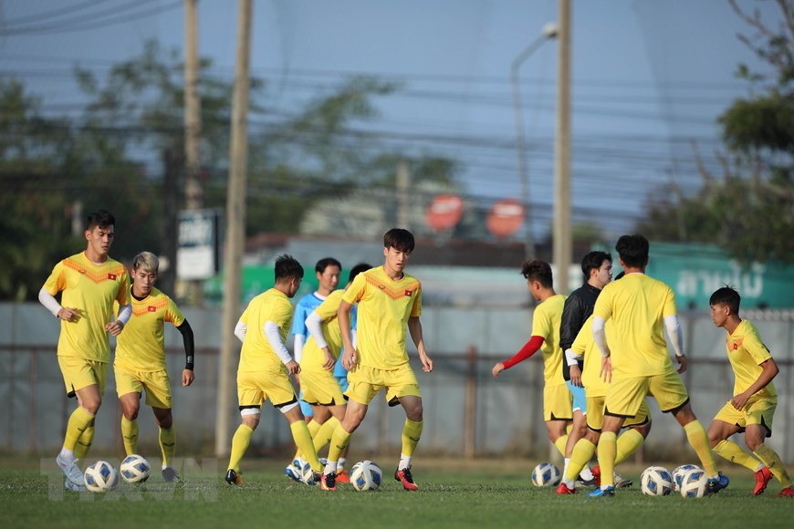 Đội tuyển U23 Việt Nam ráo riết chuẩn bị cho trận đầu ra quân