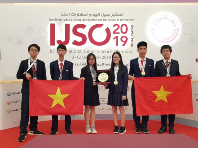 Dấu ấn giáo dục Việt trên các đấu trường quốc tế năm 2019