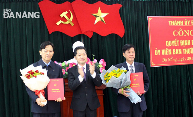 Ông Nguyễn Thanh Quang giữ chức Trưởng ban Dân vận Thành ủy