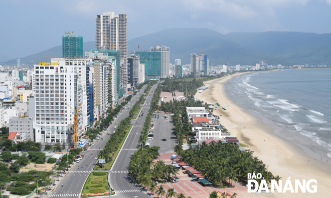 Theo Nghị quyết số 43-NQ/TW, xây dựng Đà Nẵng thành thành phố biển đáng sống đạt đẳng cấp khu vực châu Á. 	  Ảnh: NAM TRÂN