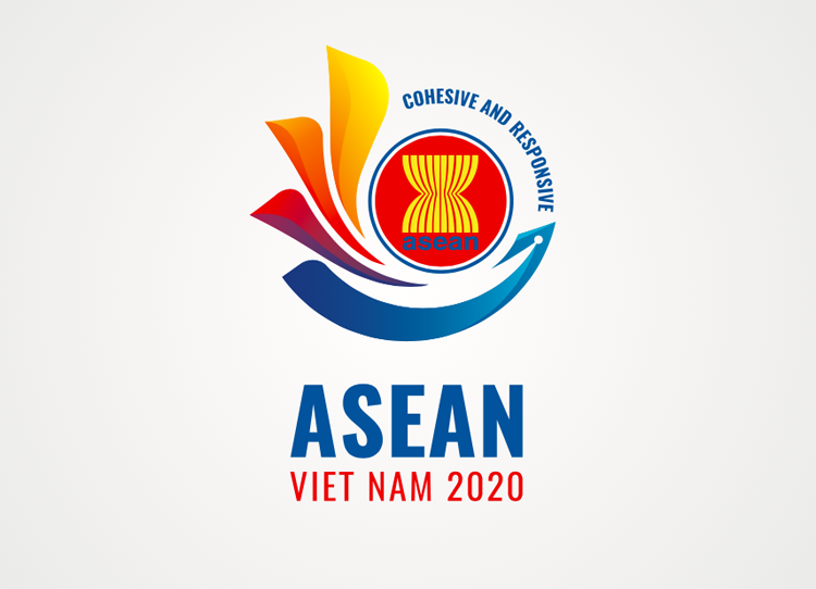 Biểu trưng năm ASEAN 2020. Ảnh: Bộ Văn hoá, Thể thao và Du lịch 