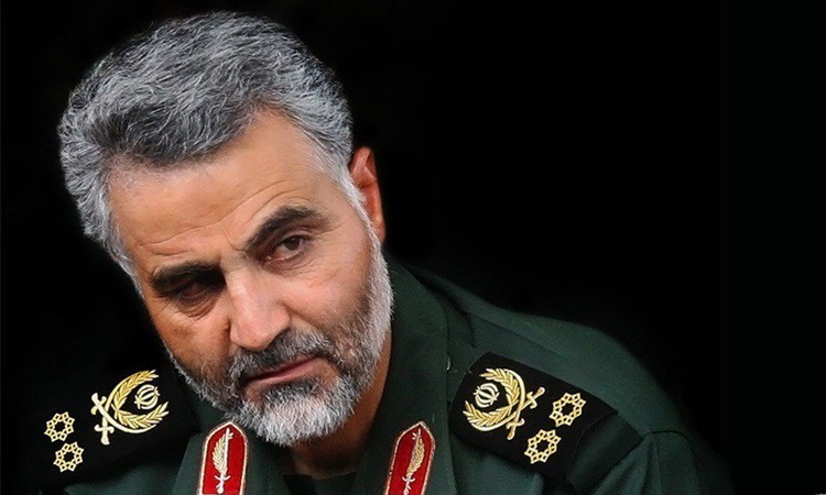 Người đứng đầu lực lượng tinh nhuệ Quds của Iran, tướng Qassem Soleimani. Ảnh:  Middle East Monitor