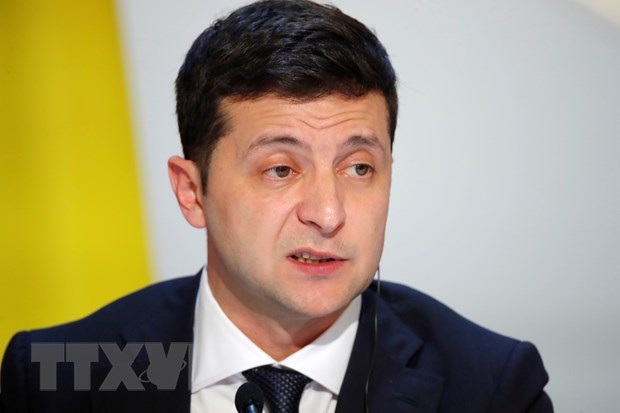 Tổng thống Ukraine Volodymyr Zelenskiy. (Ảnh: AFP/TTXVN)