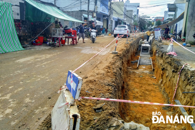 Dự án cải tạo, nâng cấp đường Nguyễn Như Hạnh bàn giao mặt bằng năm 2019, hiện đang triển khai thi công. 