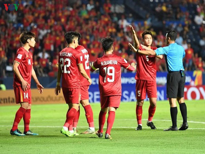 U23 Việt Nam hòa U23 UAE trong trận ra quân VCK U23 châu Á 2020 (Ảnh: Ngọc Duy).