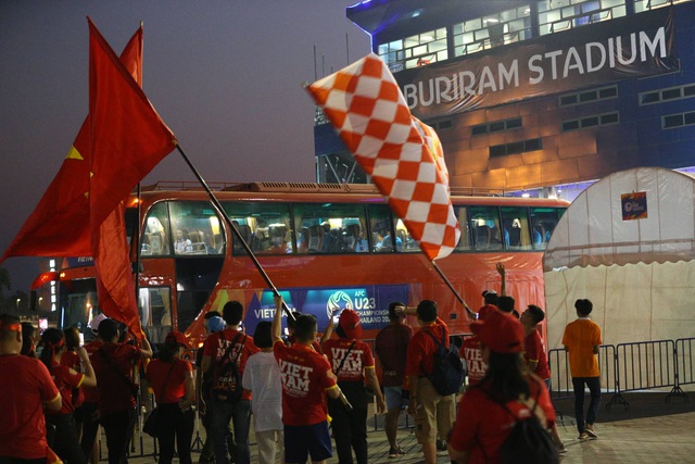 U23 Việt Nam có mặt ở sân Buriram...