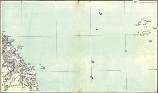 Bản đồ Đà Nẵng năm 1898.