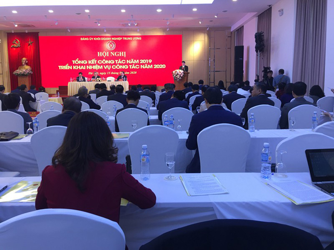 Đảng ủy Khối Doanh nghiệp Trung ương tổ chức Hội nghị tổng kết công tác năm 2019 và triển khai phương hướng, nhiệm vụ năm 2020.