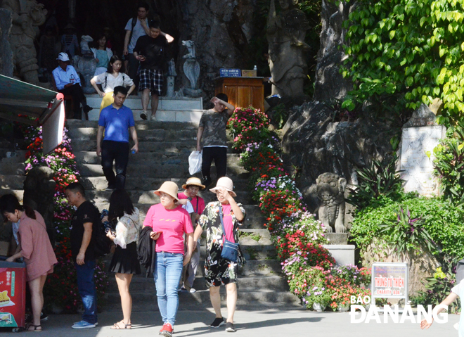 … at the Marble Mountains Tourist Area