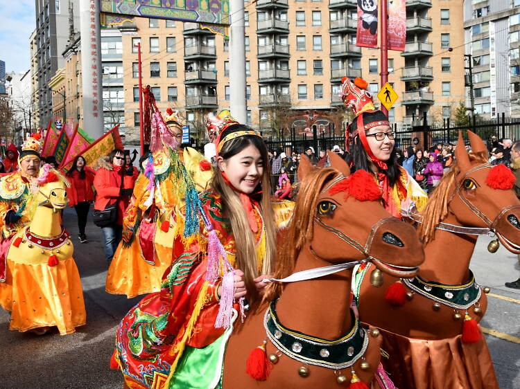 Lễ hội mùa xuân tại Vancouver, Canada. Ảnh: Chinese Benevolent Association of Vancouver 