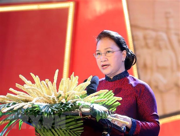Chủ tịch Quốc hội Nguyễn Thị Kim Ngân. (Ảnh: Trọng Đức/TTXVN)