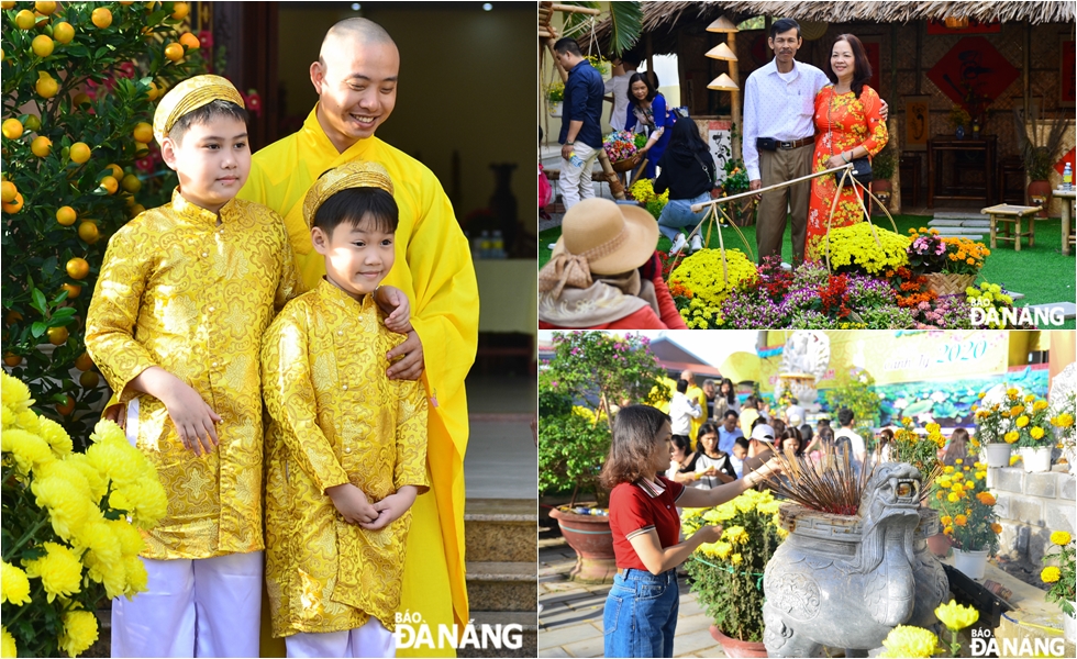 Tet is the wonderful time for all family members to travel and have happy moments together