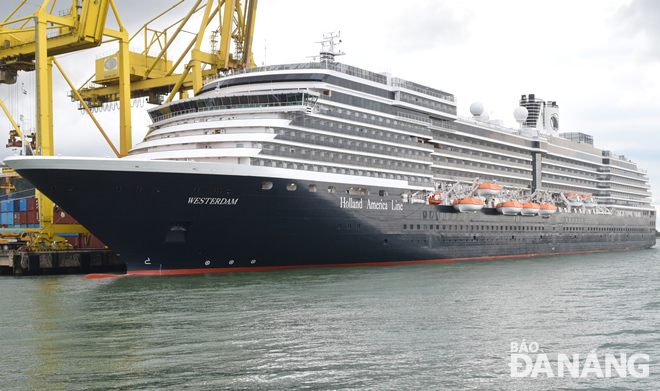 Holland America's MS Westerdam cruise ship