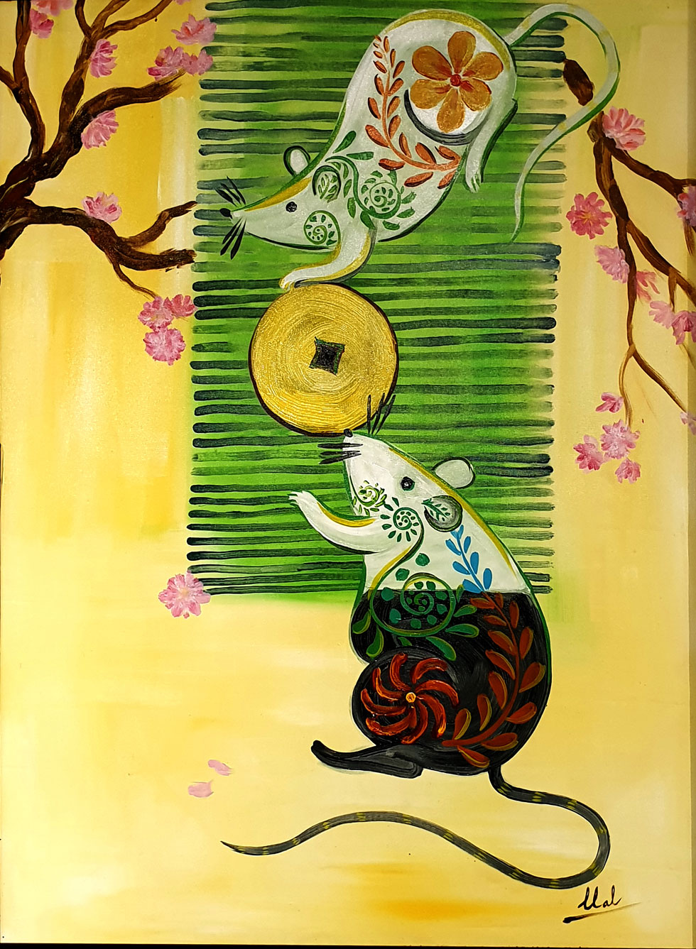 ‘Am Duong Canh Ty’ (Yin and Yang) by Nguyen Thanh Thanh