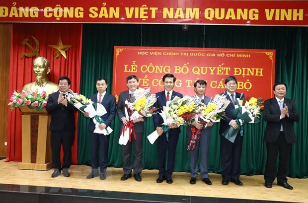 Bổ nhiệm hai Phó Giám đốc của Học viện Chính trị quốc gia Hồ Chí Minh