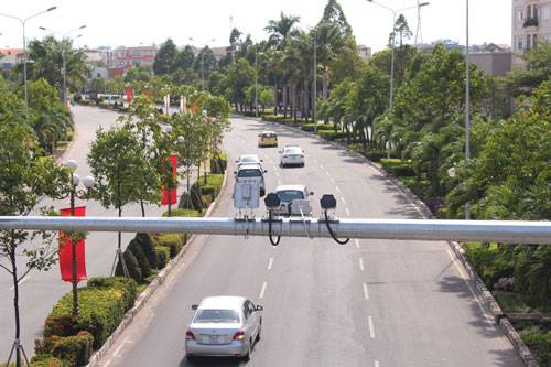 Lắp đặt camera giám sát tốc độ trên đường Trường Chinh và Nguyễn Tất Thành