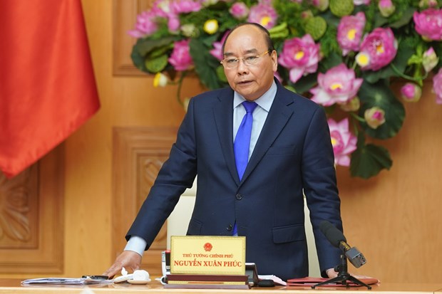 Thủ tướng Chính phủ Nguyễn Xuân Phúc. (Ảnh: TTXVN/Vietnam+)